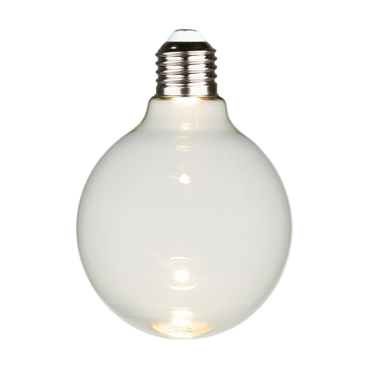 Colors Ghost LED Globe E27 3W Bulb - Clear