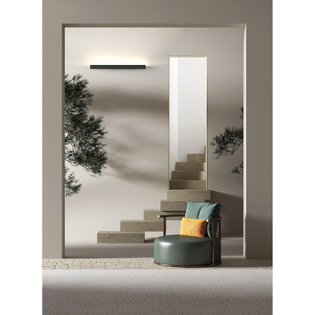 Hanok 120cm Linear LED Wall Light 38W 3000K - Black