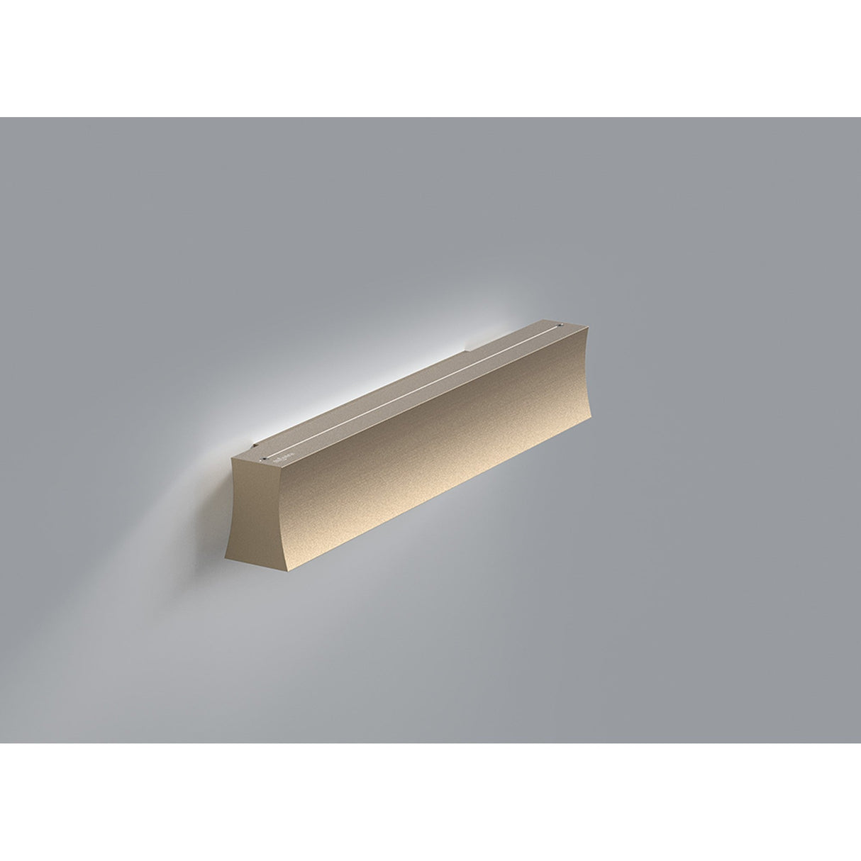 Hanok 41cm Linear LED Wall Light 14W 3000K - Sand Brown