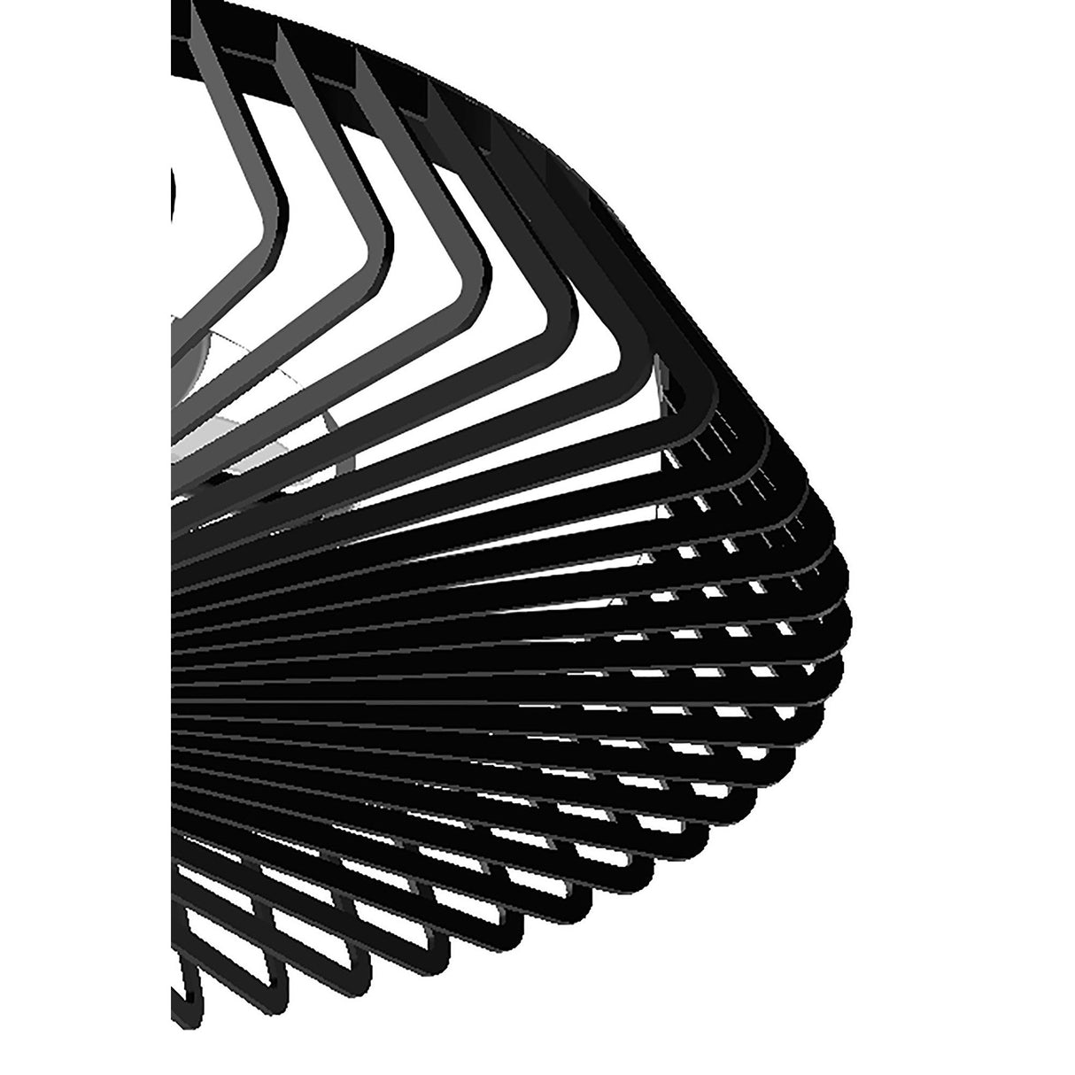 Himalaya CCT Dimmable LED Ceiling Retractable Fan Light With Remote, APP & Voice Control - Black