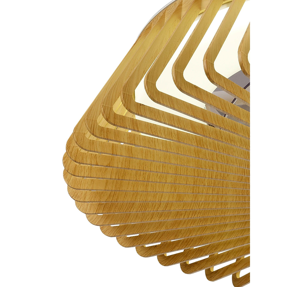 Himalaya CCT Dimmable LED Ceiling Retractable Fan Light With Remote, APP & Voice Control - Brown