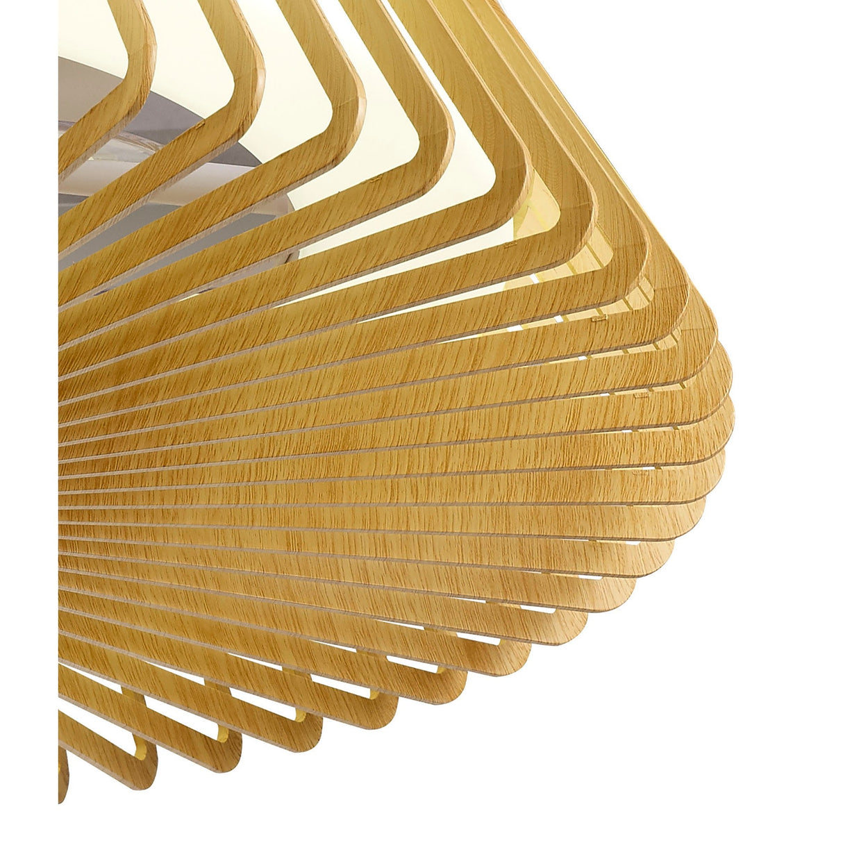 Himalaya CCT Dimmable LED Ceiling Retractable Fan Light With Remote, APP & Voice Control - Brown