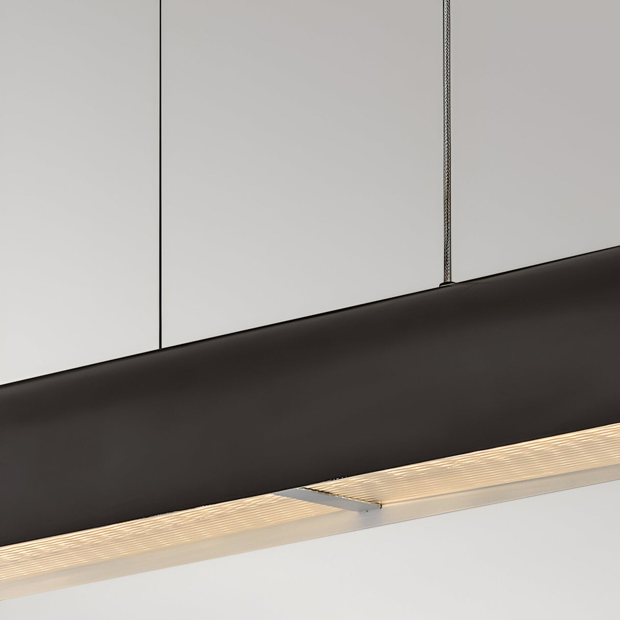 Arco LED Linear Suspension Light 43W 3000K - Black Oxide