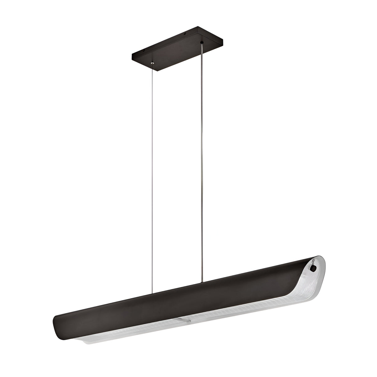 Arco LED Linear Suspension Light 43W 3000K - Black Oxide
