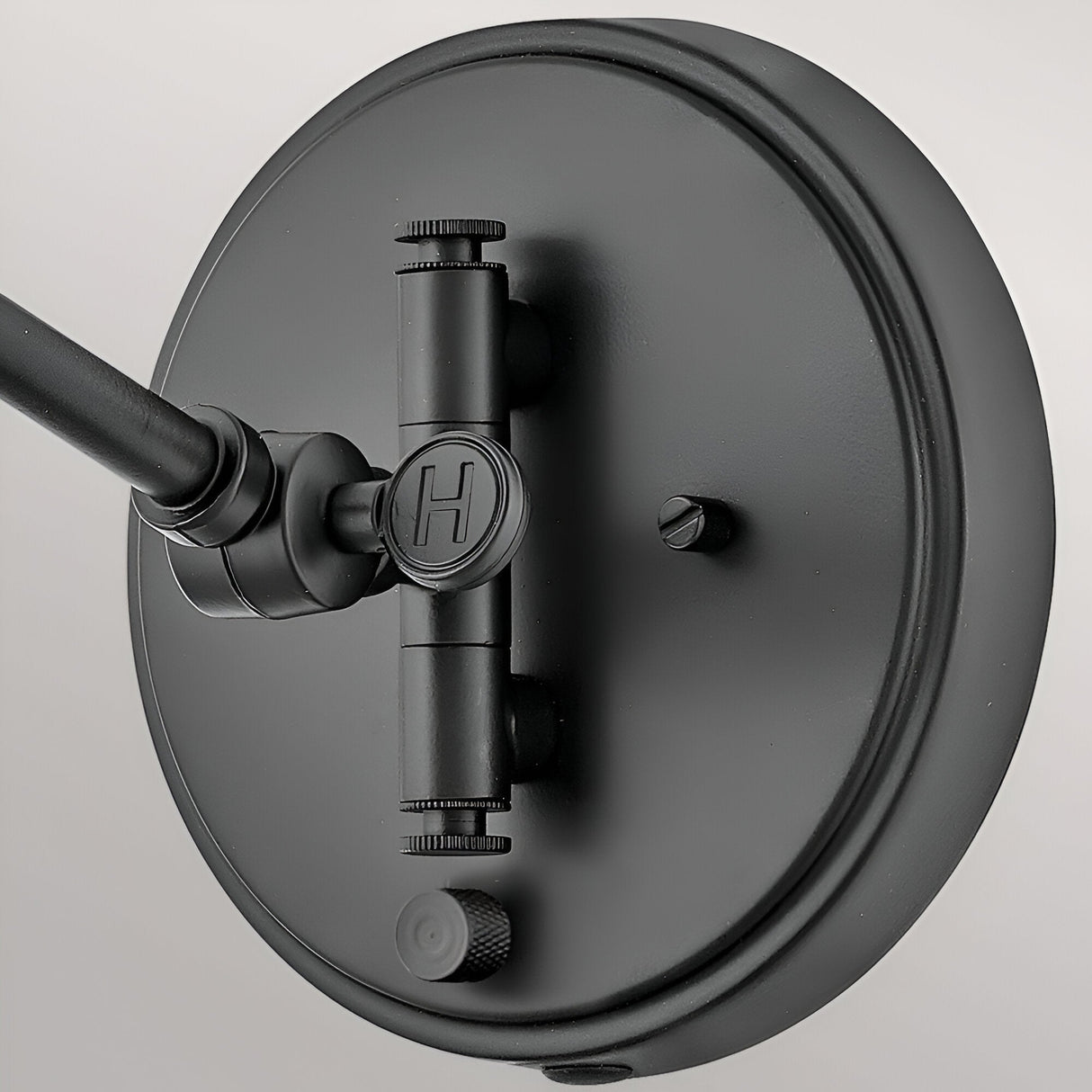 Arti 1 Light Rattan Shade Wall Light - Black