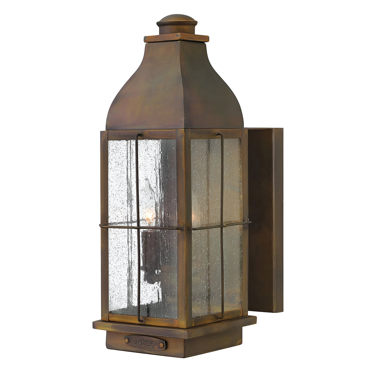 Bingham 3 Light Medium Wall Lantern - Sienna