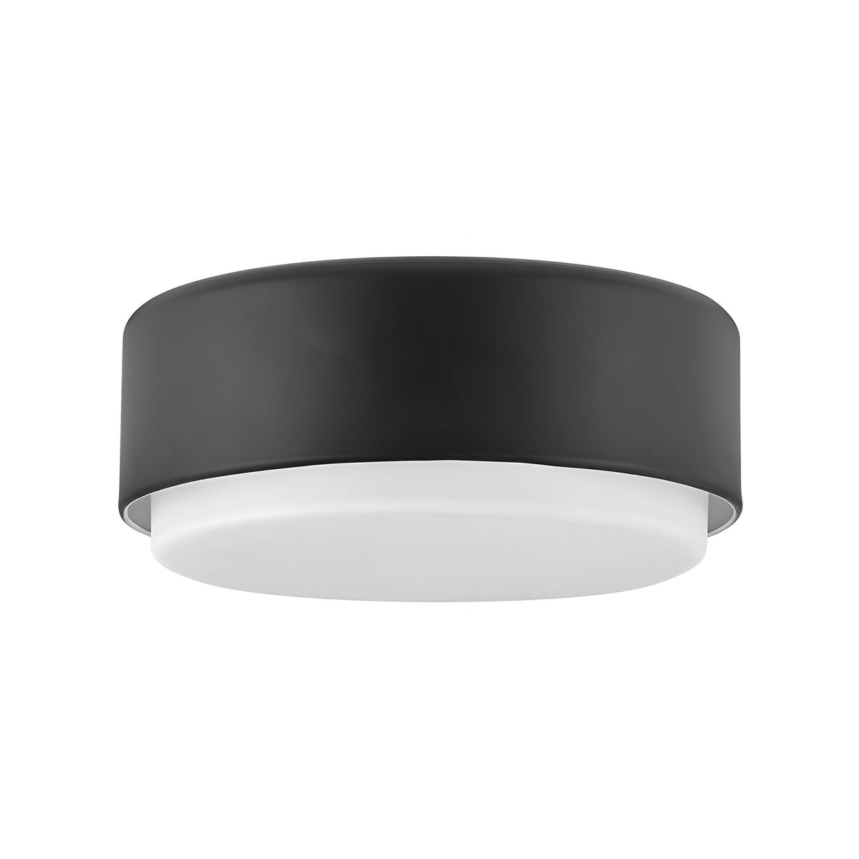 Cedric 2 Light Flush - Black