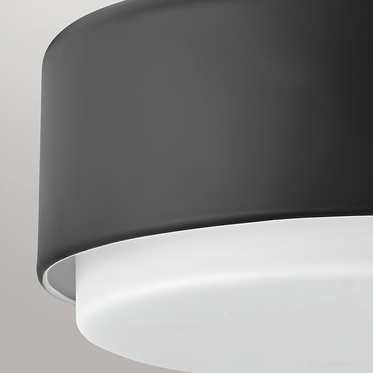 Cedric 2 Light Flush - Black