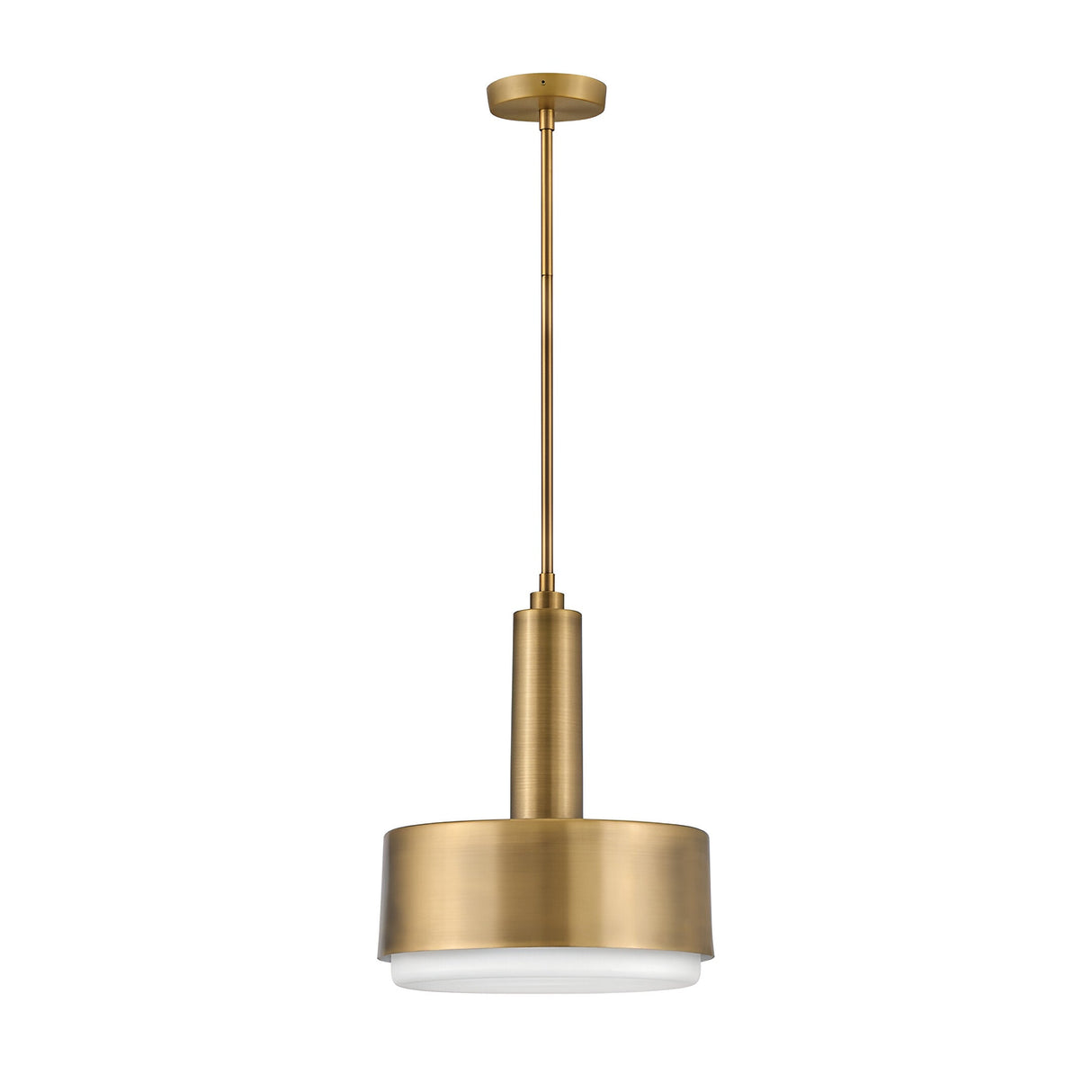 Cedric 2 Light Medium Pendant - Lacquered Brass