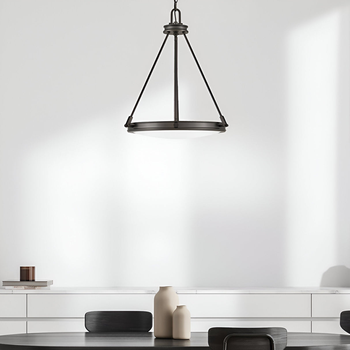 Collier 4 Light Pendant - Black Oxide