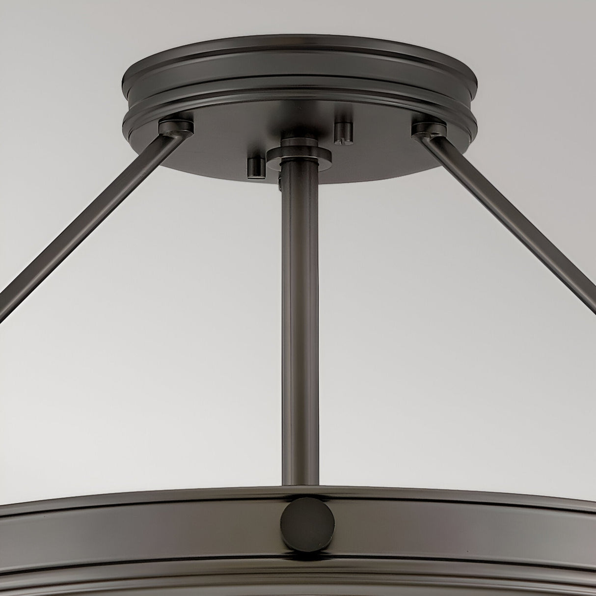 Collier 4 Light Medium Semi-Flush - Black Oxide