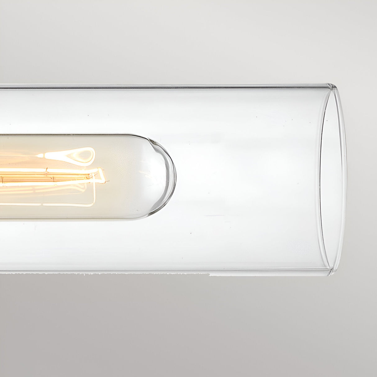 Ellison 2 Light Bathroom Mirror Light - Black With Heritage Brass