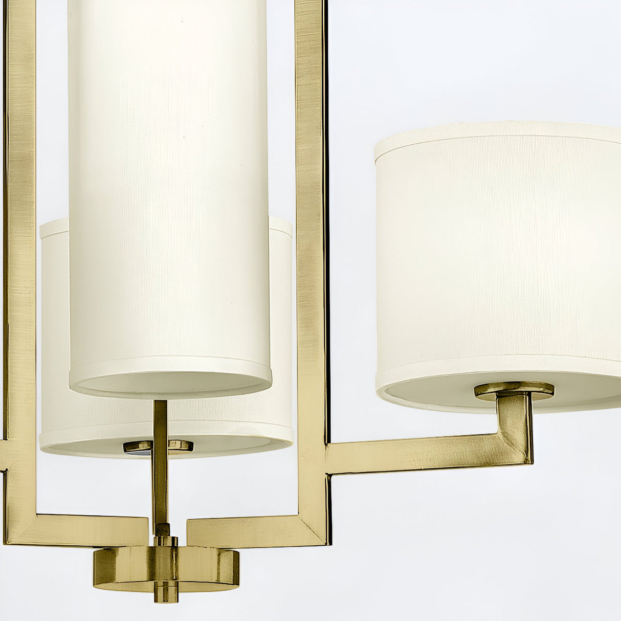 Hampton 4 Light Chandelier - Brass