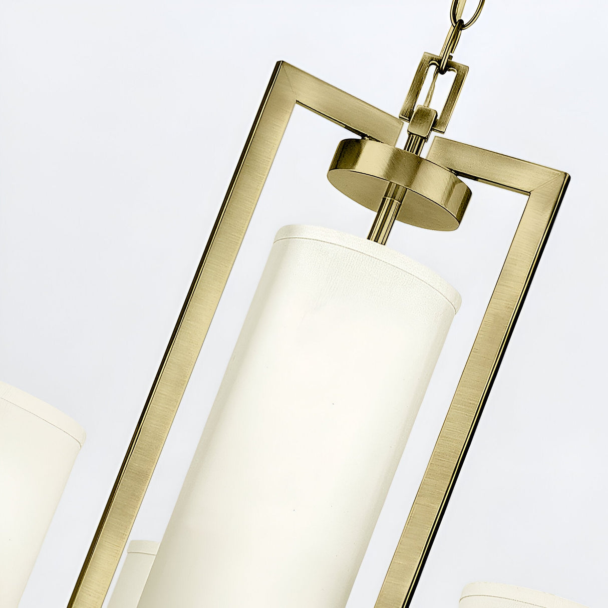 Hampton 4 Light Chandelier - Brass