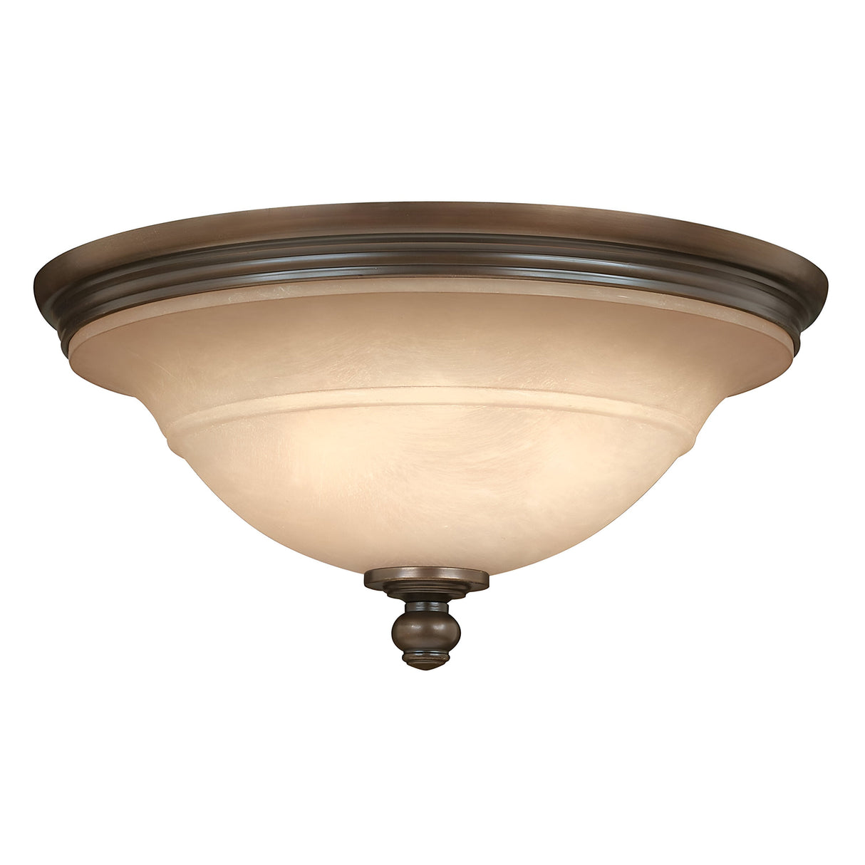 Introducing the Plymouth 3 Wall Light - Bronze, a timeless and elegant decorative lighting fixture. It features an old bronze finish with a frosted glass bowl and is designed to mount flush against the wall, while its small ornamental knob adds a touch of classic charm.