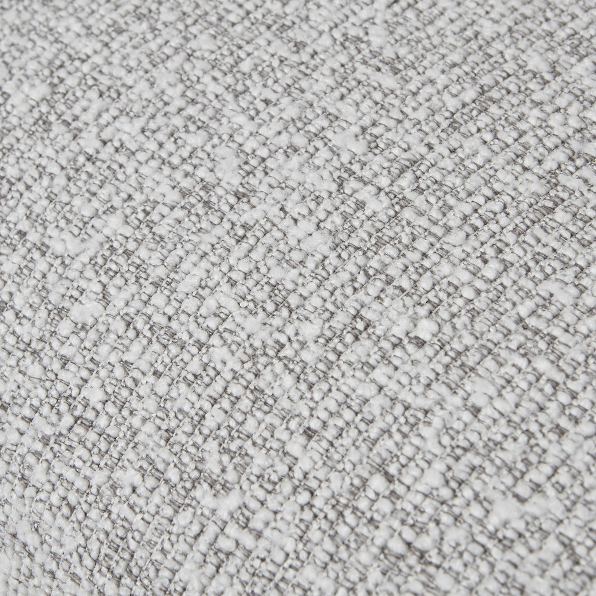 Close-up of the Hill Interiors Large Arm Accent Chair upholstery, showing woven greige-beige fabric with a textured neutral weave.