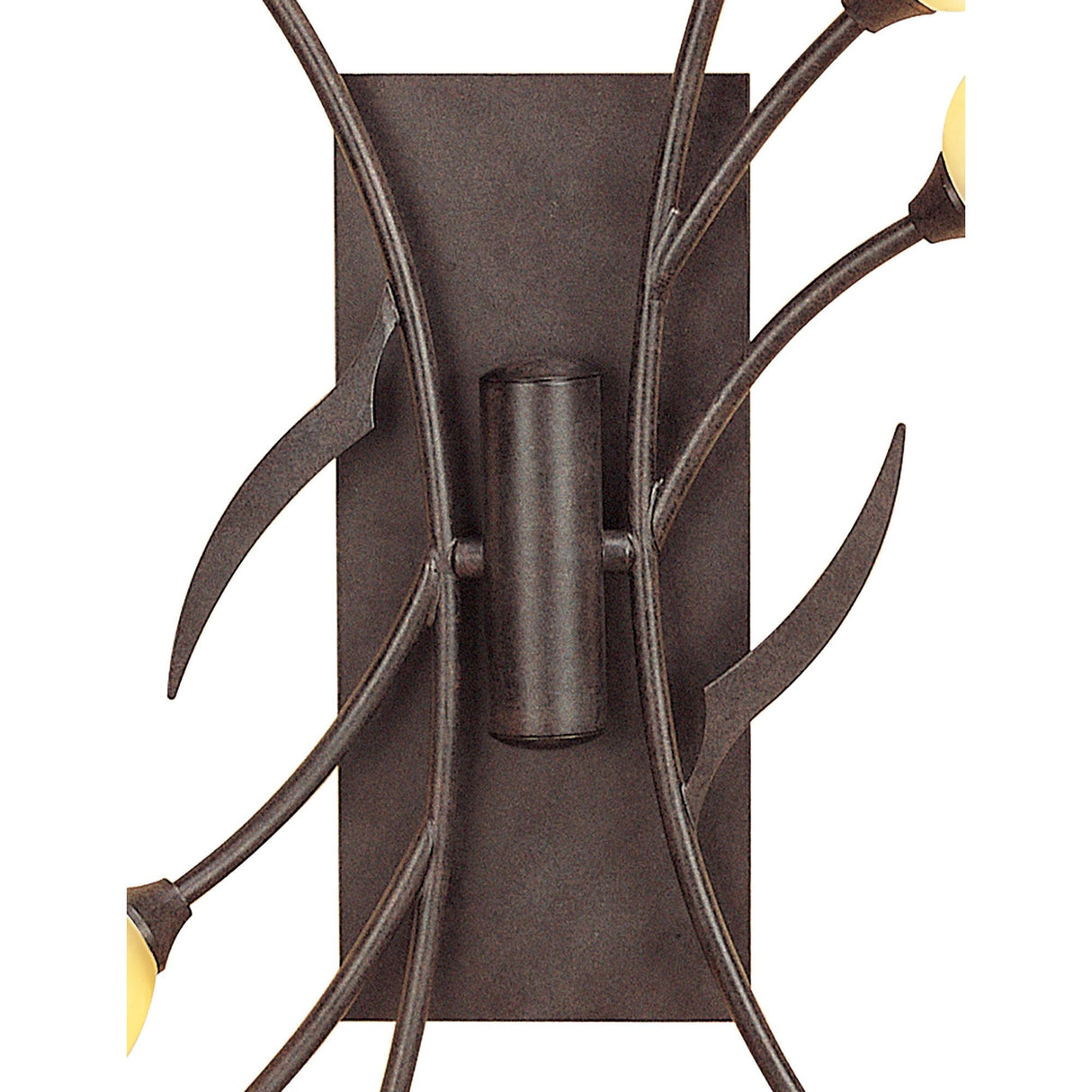 Holland 6 Light Ceiling/Wall Light With Switch - Brown/Black Oxide