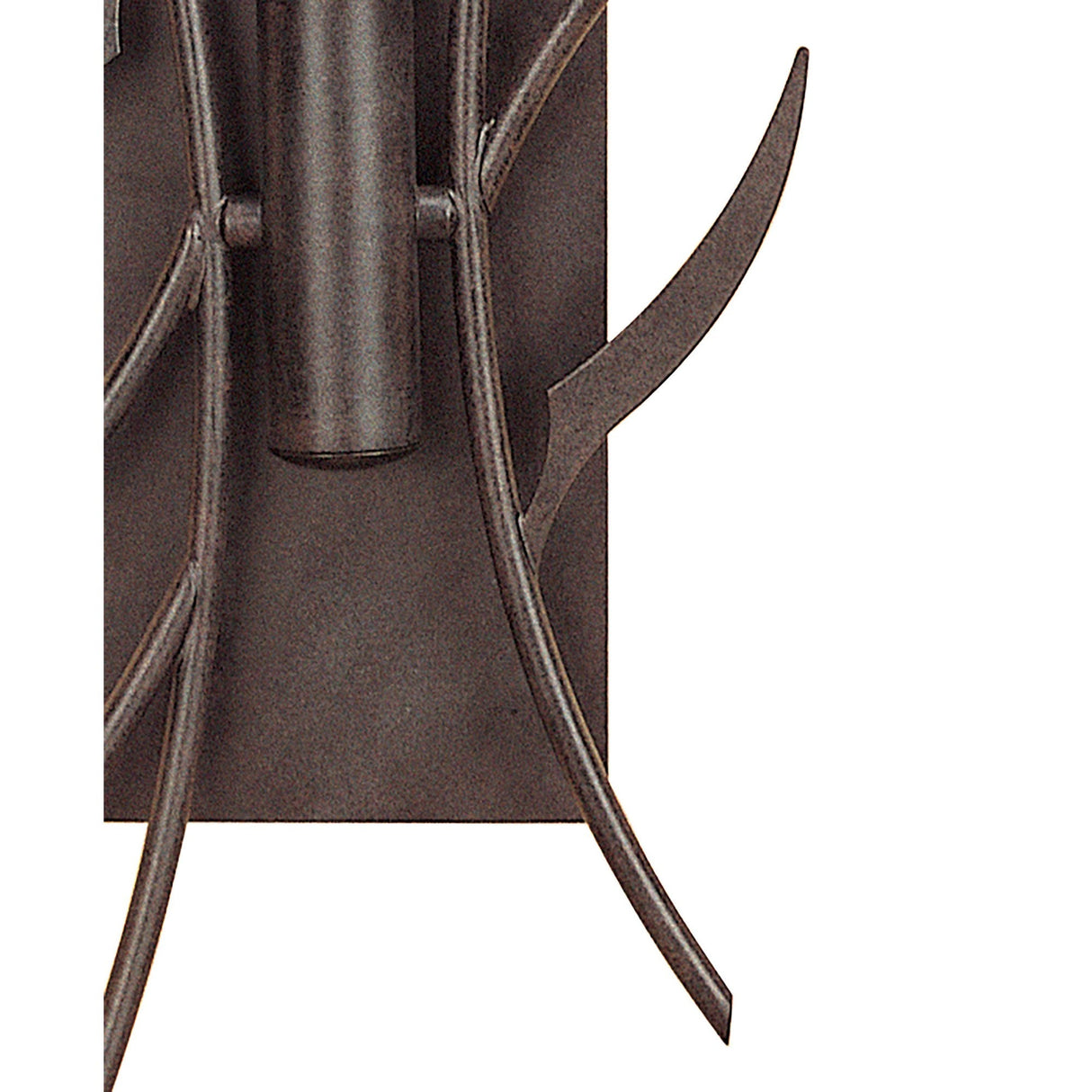 Holland 6 Light Ceiling/Wall Light With Switch - Brown/Black Oxide