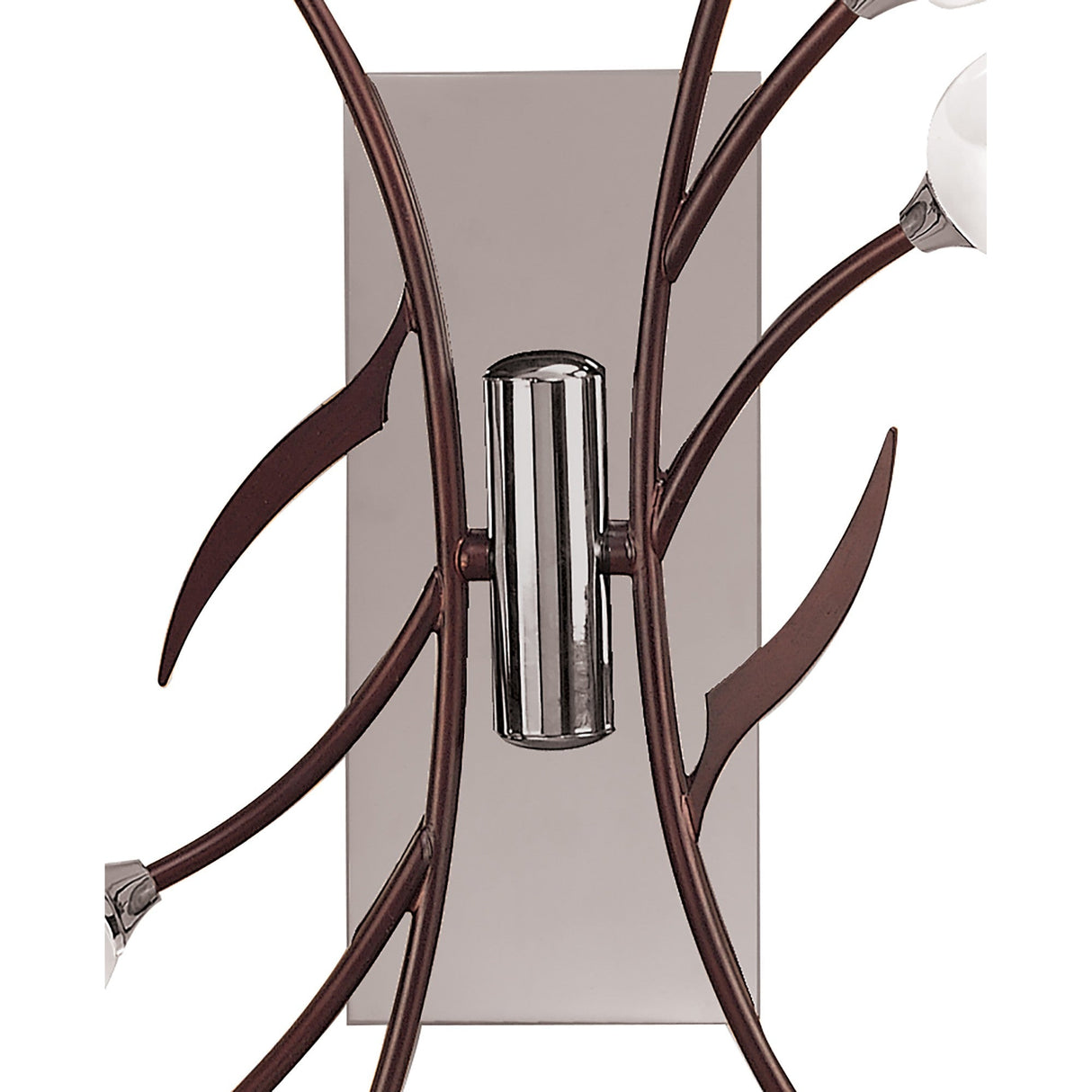 Holland 6 Light Ceiling/Wall Light With Switch - Polished Chrome