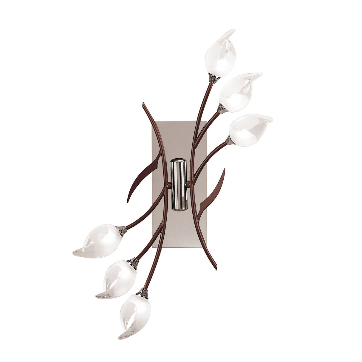 Holland 6 Light Ceiling/Wall Light With Switch - Polished Chrome