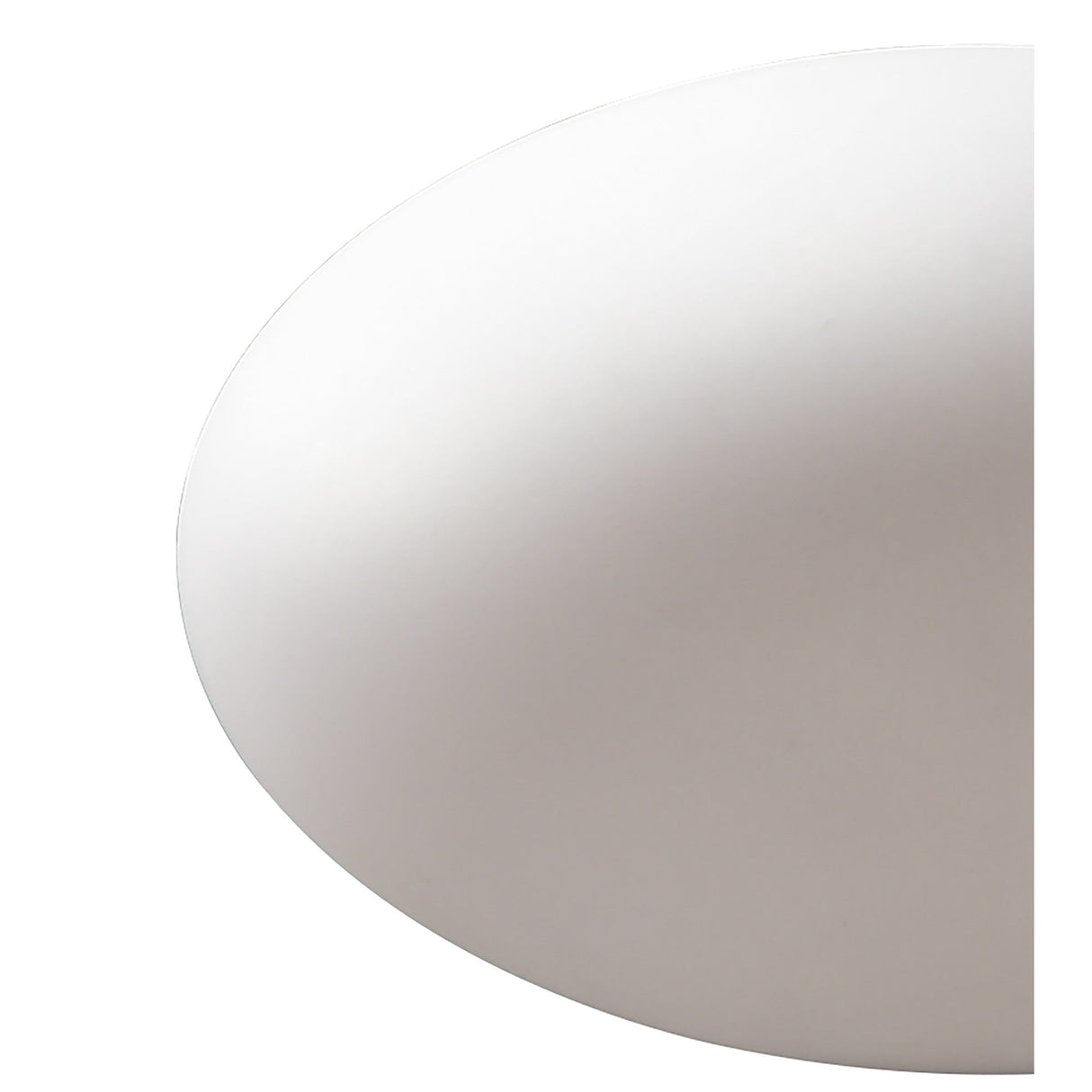 Huevo Oval Dimmable RGB LED Outdoor Table Lamp - Opal White