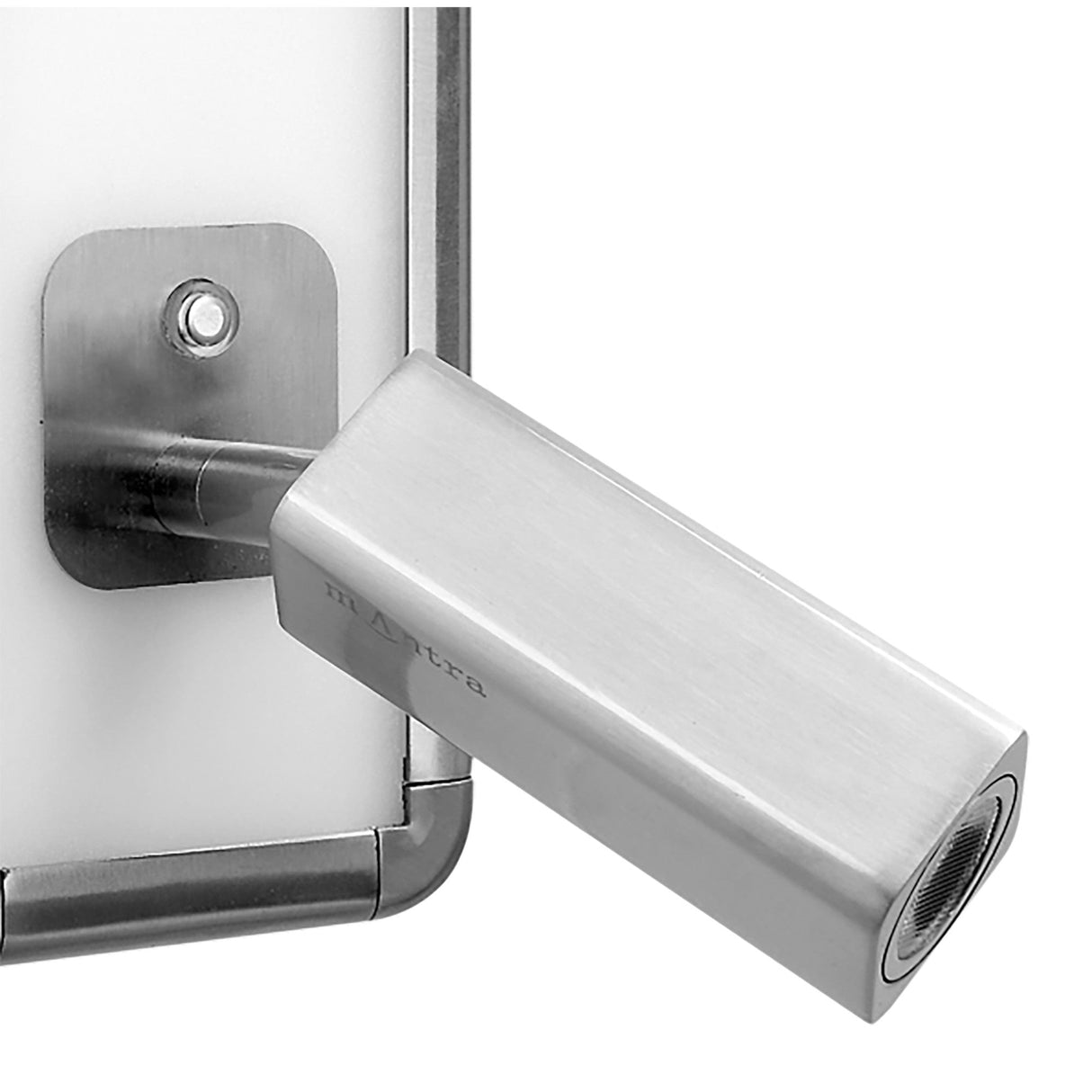 Ibiza LED Single Spotlight With Switch - Satin Nickel