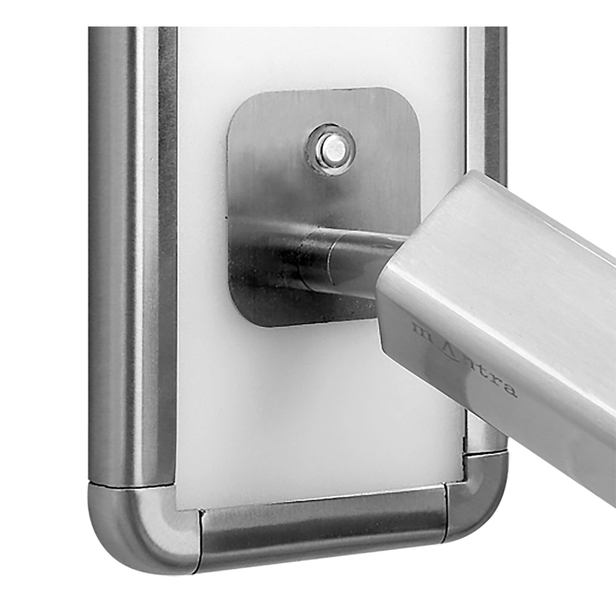 Ibiza LED Single Spotlight With Switch - Satin Nickel