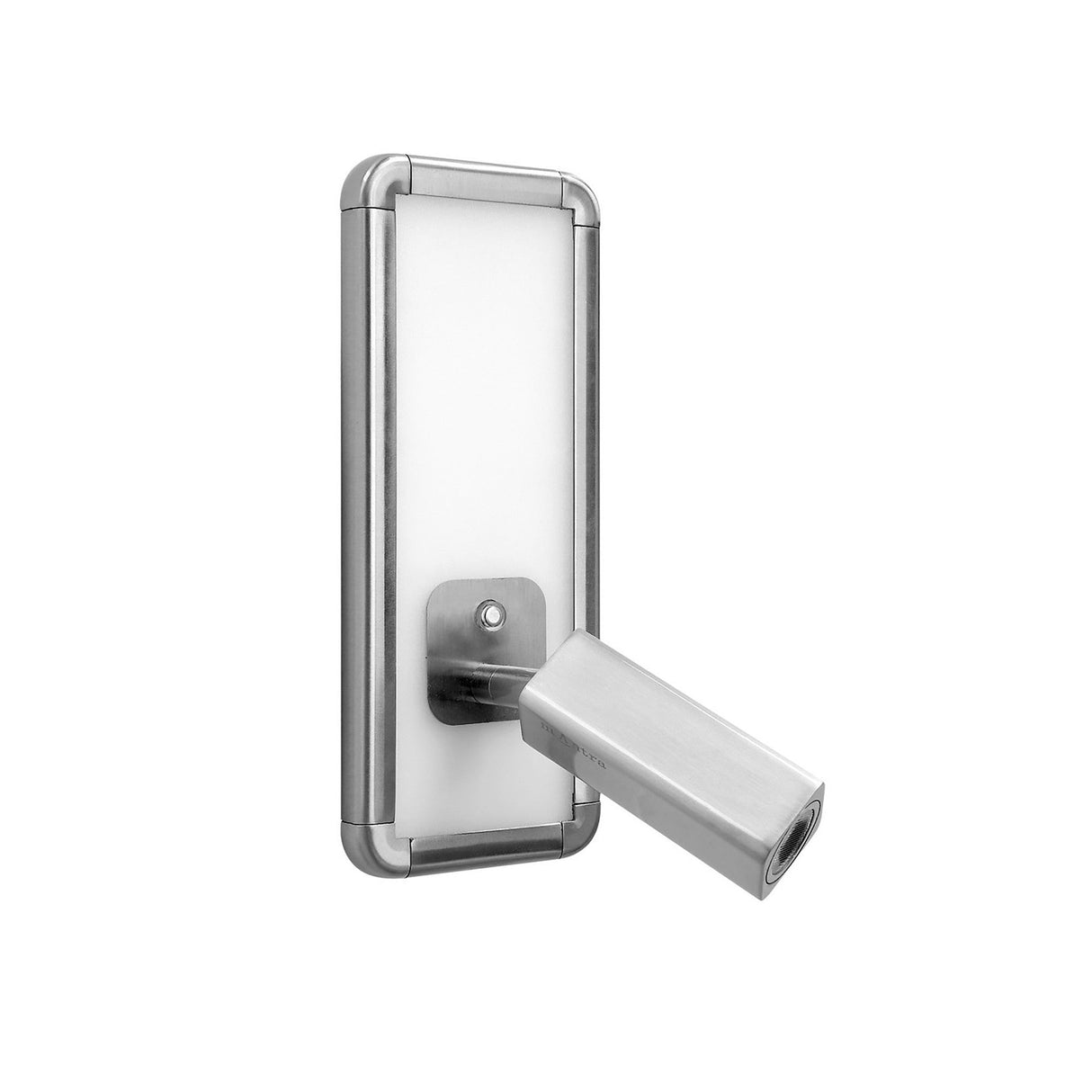 Ibiza LED Single Spotlight With Switch - Satin Nickel