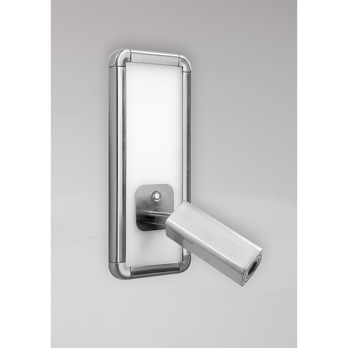 Ibiza LED Single Spotlight With Switch - Satin Nickel