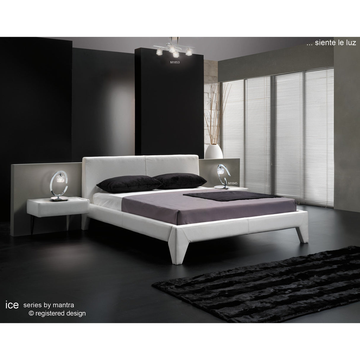 Ice 1 Light Wall Light - Polished Chrome