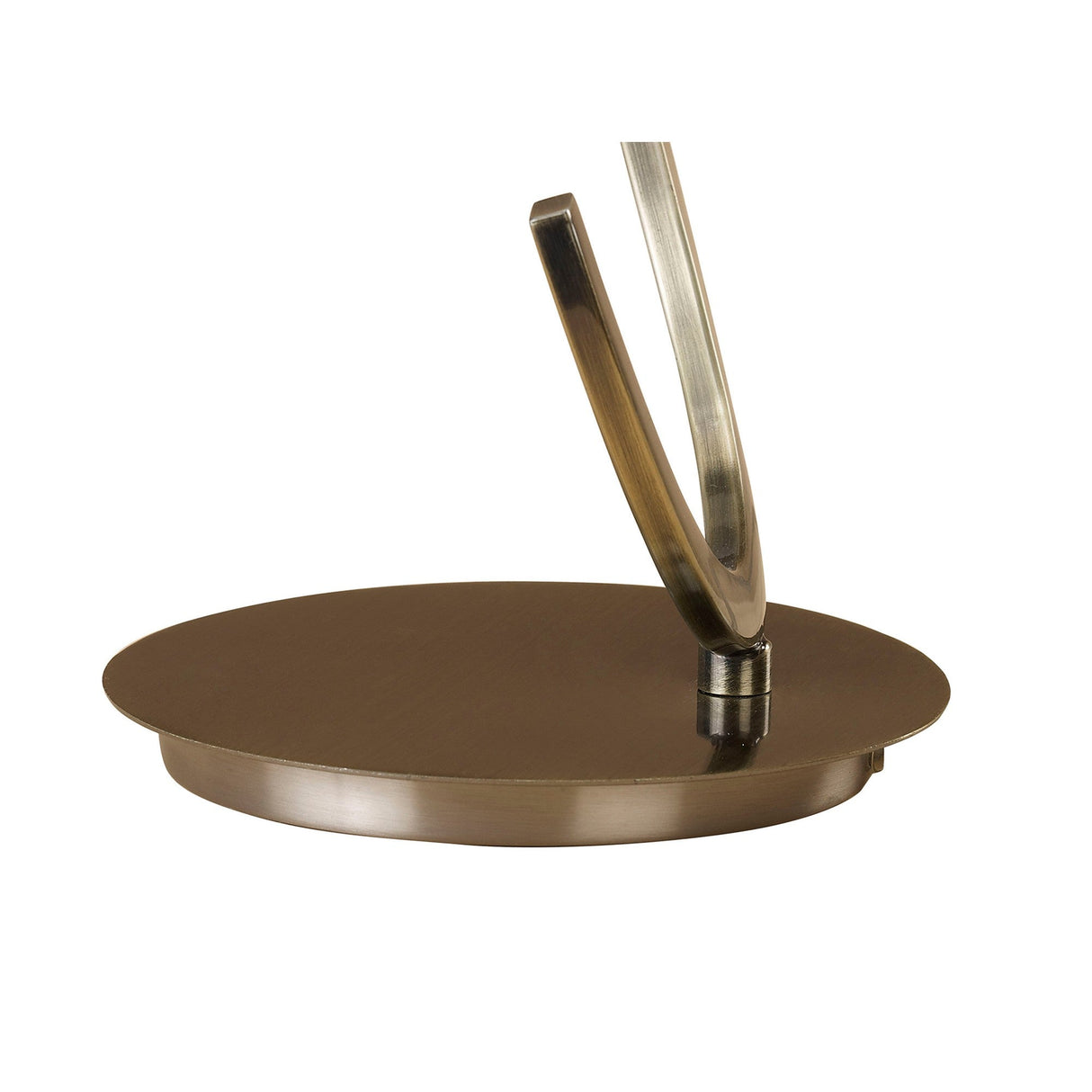 Ice 1 Light Table Lamp - Antique Brass