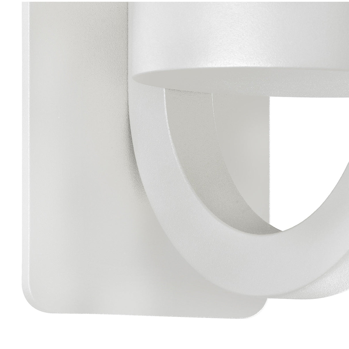 Iguazu 1 Light Outdoor Wall Light - White