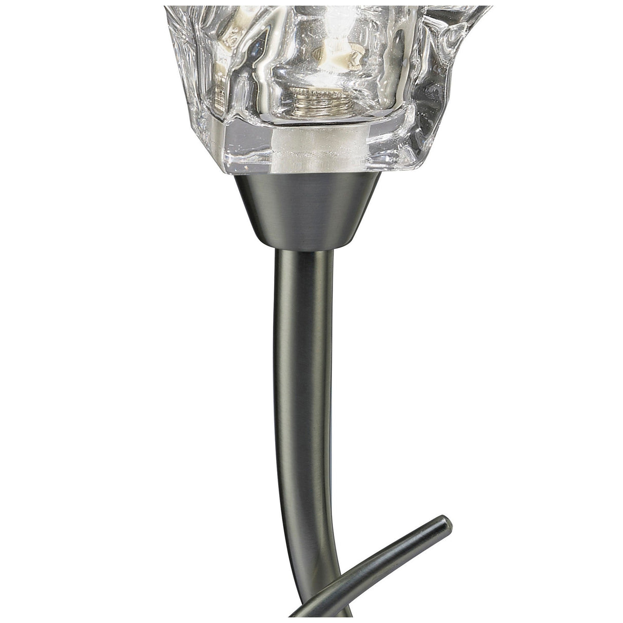 Iku 1 Light Table Lamp - Satin Nickel