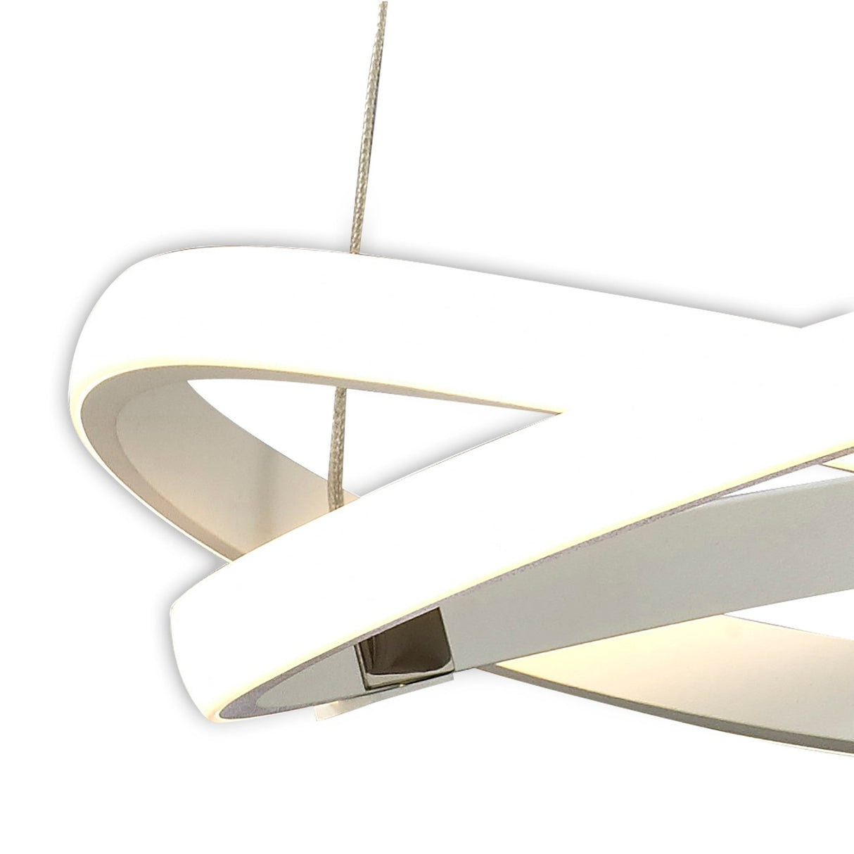 Infinity 38cm LED Suspension Light - White
