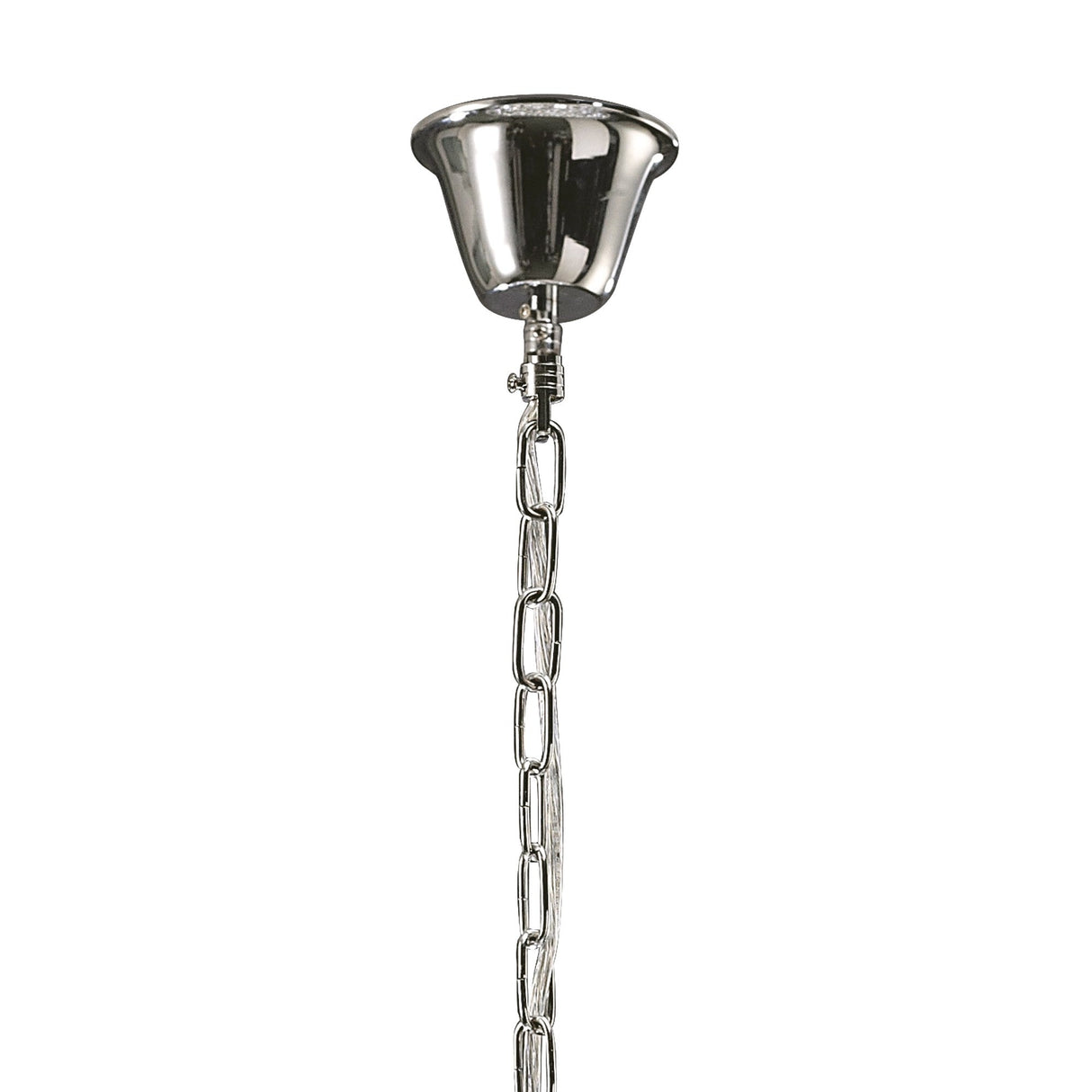 Inina 40cm 4 Light Crystal Chandelier - Polished Chrome