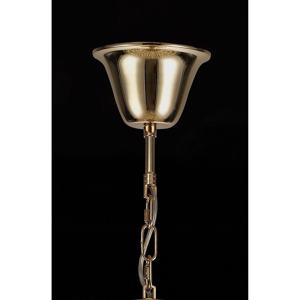 Inina 88cm 9 Light Crystal Chandelier - French Gold