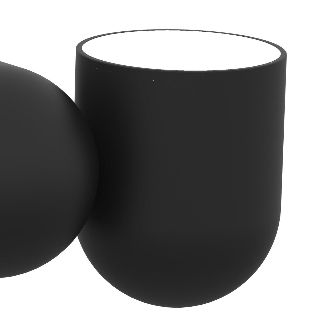 Ios Adjustable 1 Light Wall Light - Black