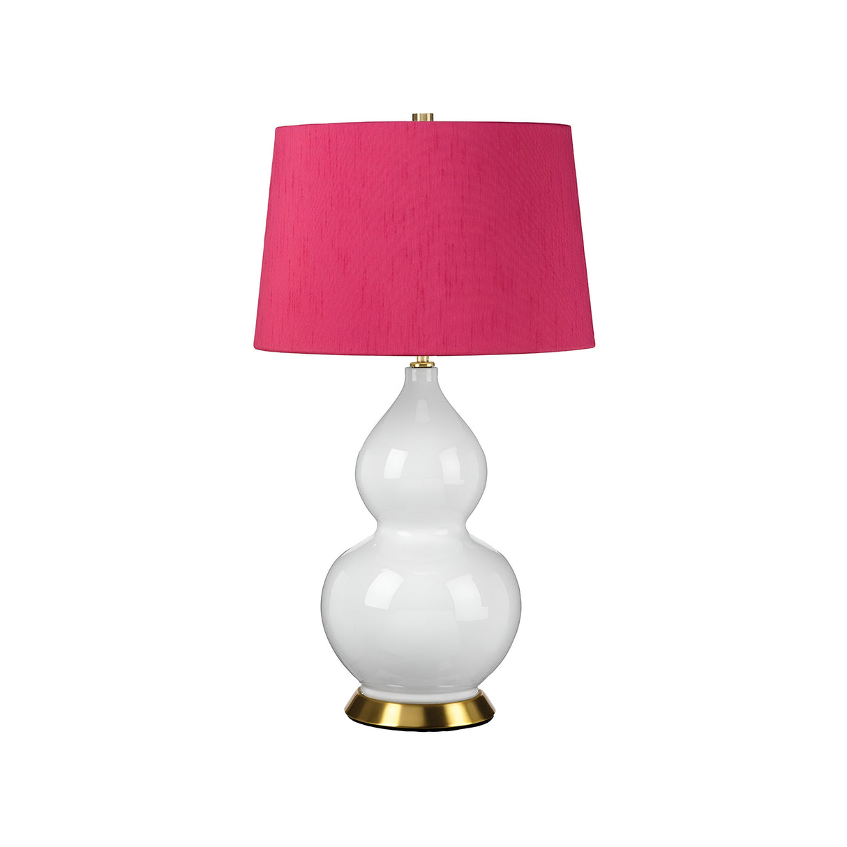 Isla 1 Light Table Light - Aged Brass, White, Pink