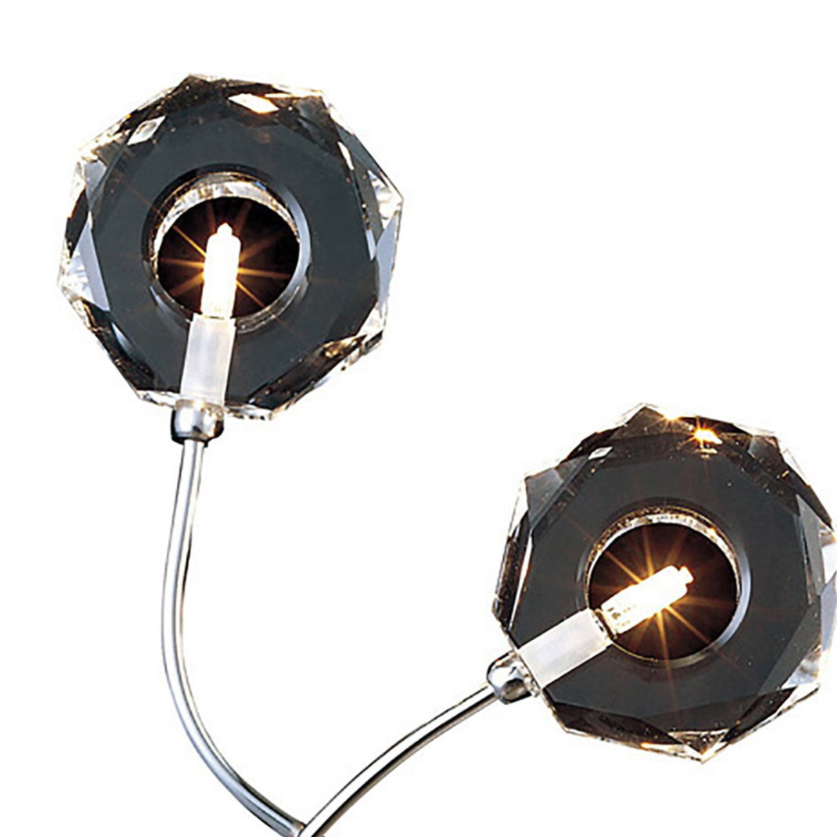 Izona 2 Light Wall Light - Polished Chrome