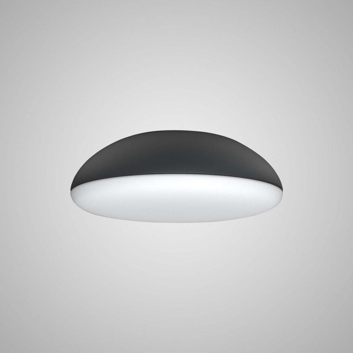 Kazz 4 Light Flush Ceiling Light - Black