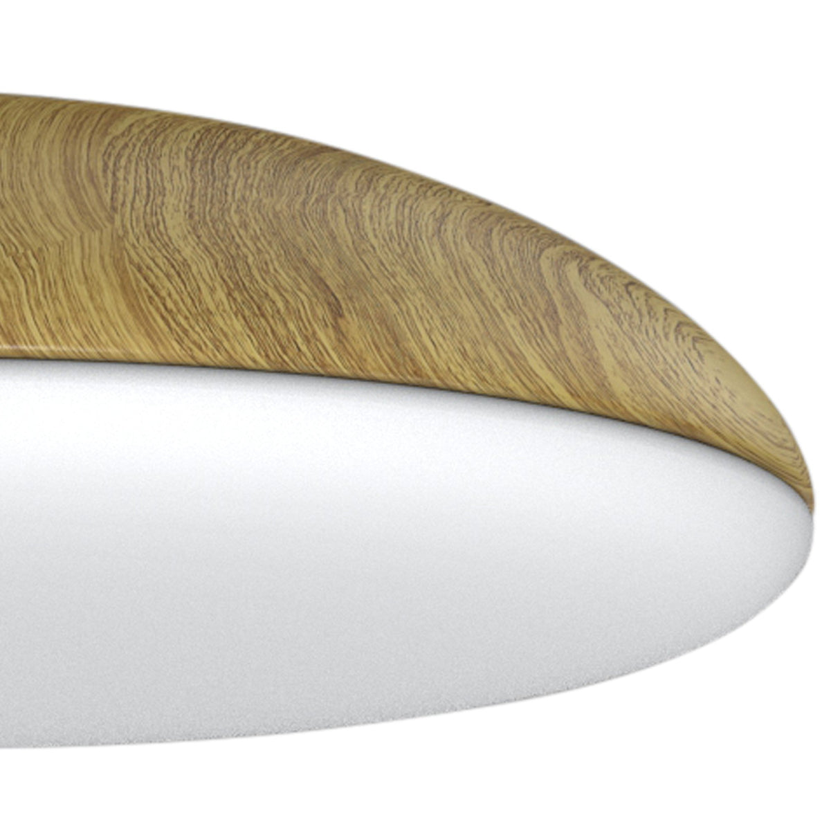 Kazz 4 Light Flush Ceiling Light - Light Brown