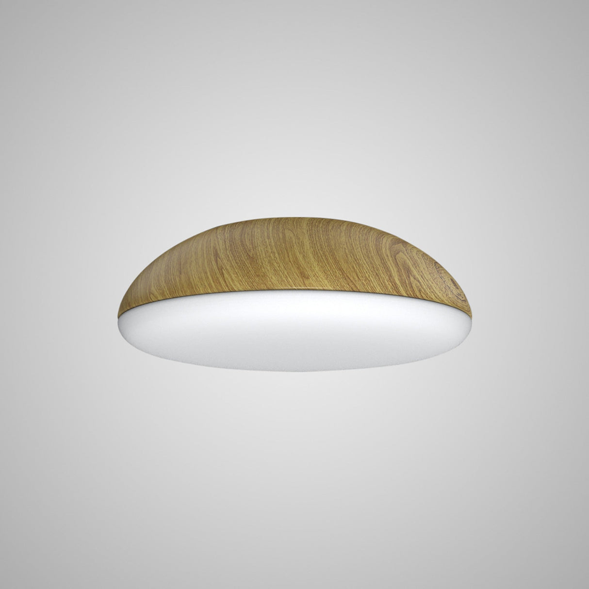 Kazz 4 Light Flush Ceiling Light - Light Brown
