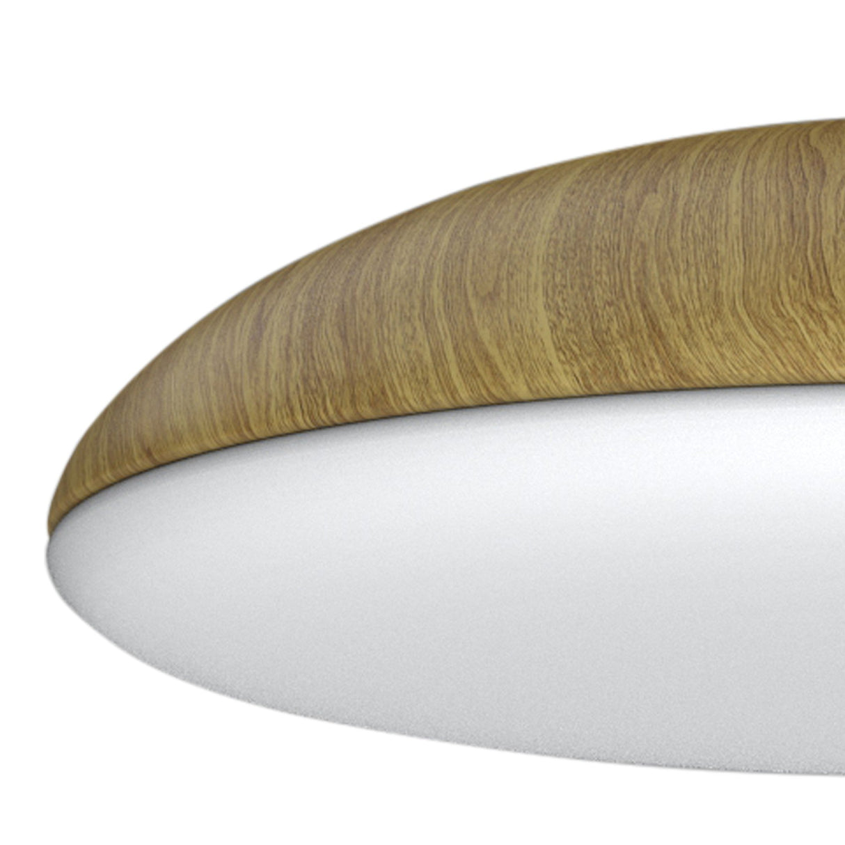 Kazz 6 Light Flush Ceiling Light - Light Brown