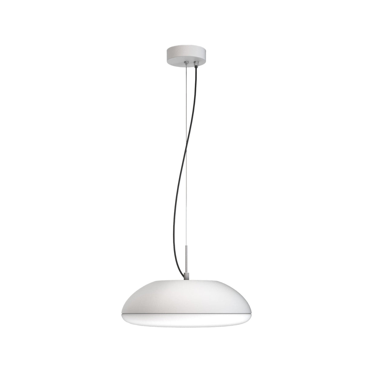 Kazz Small Round 4 Light Pendant Light - White