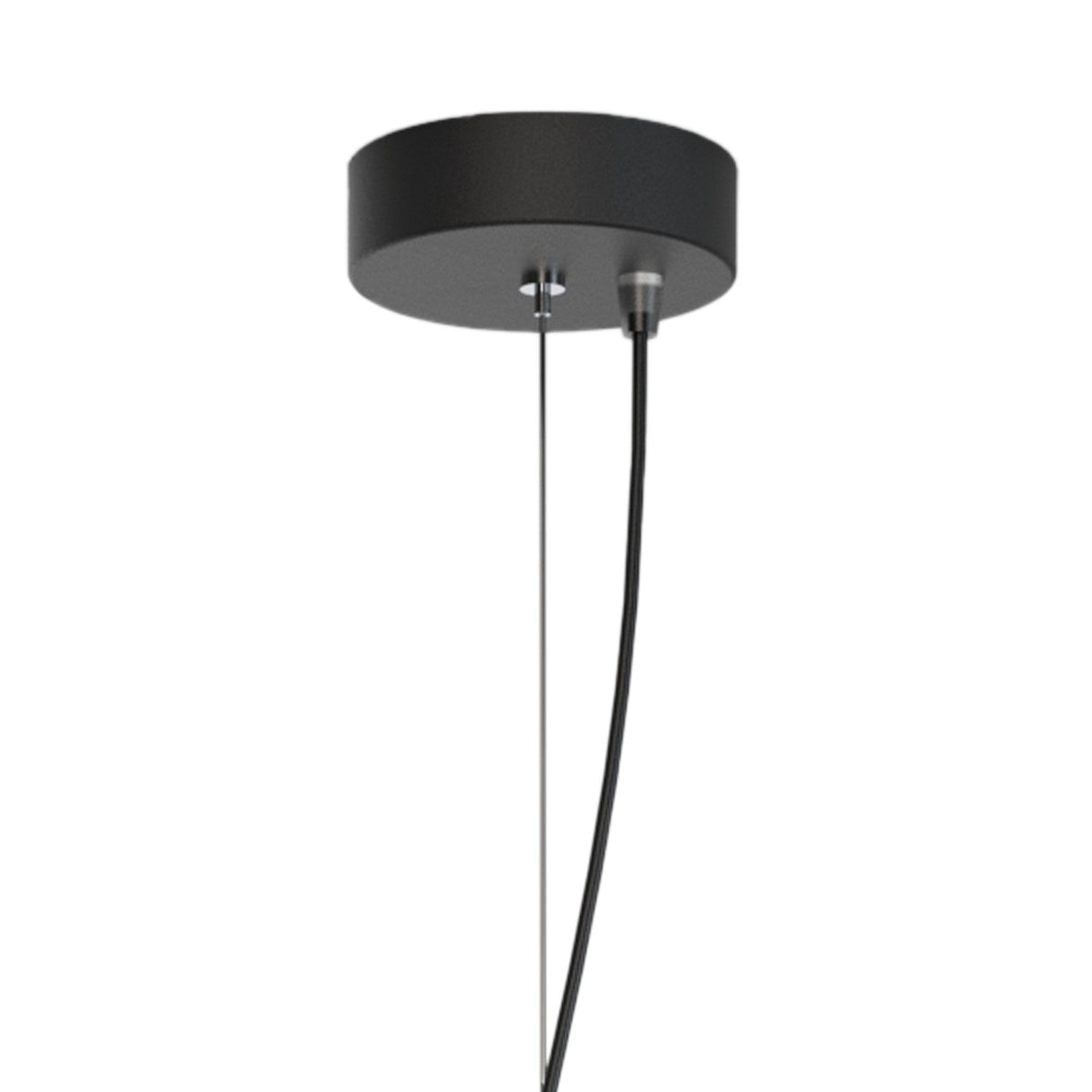 Kazz Large Round 6 Light Pendant Light - Black