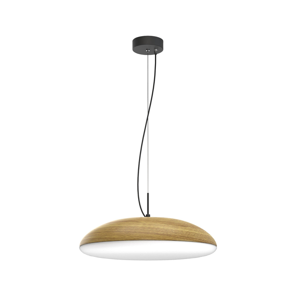 Kazz Large Round 6 Light Pendant Light - Brown
