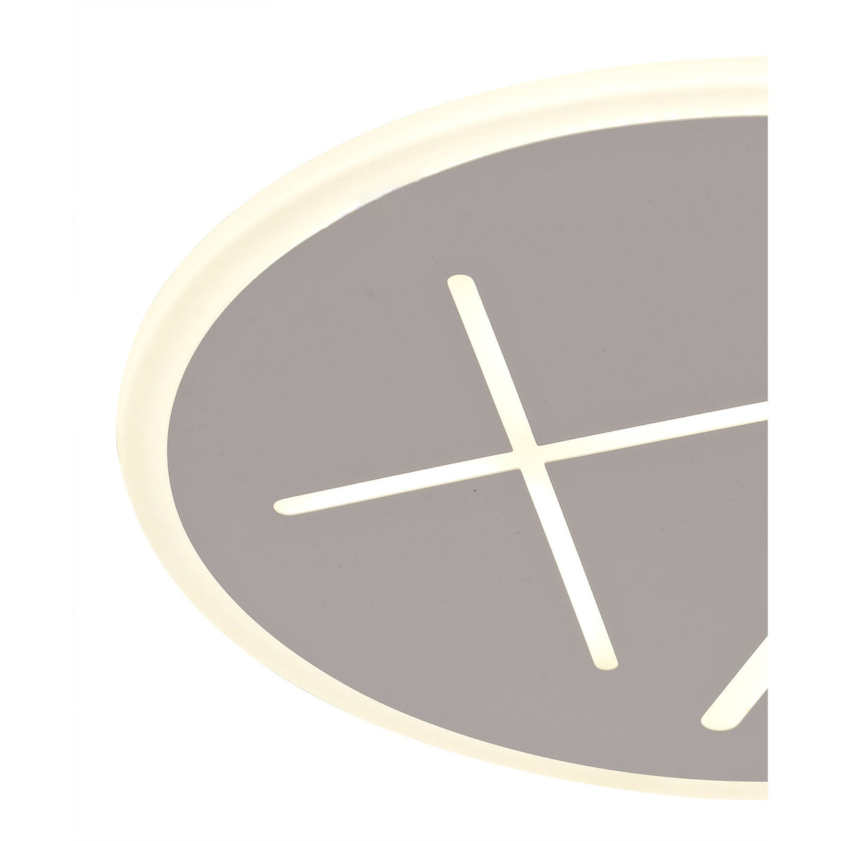 Kenzo LED Flush Ceiling Light 4000K 40W - Sand White