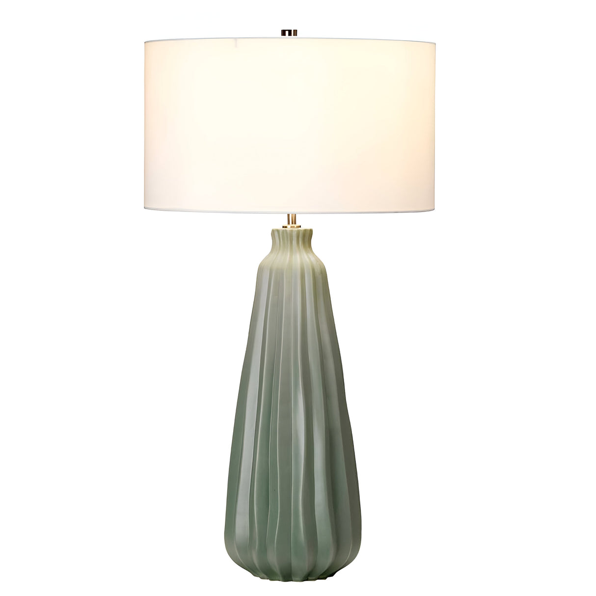 Kew 1 Light Table Lamp - Sage Green