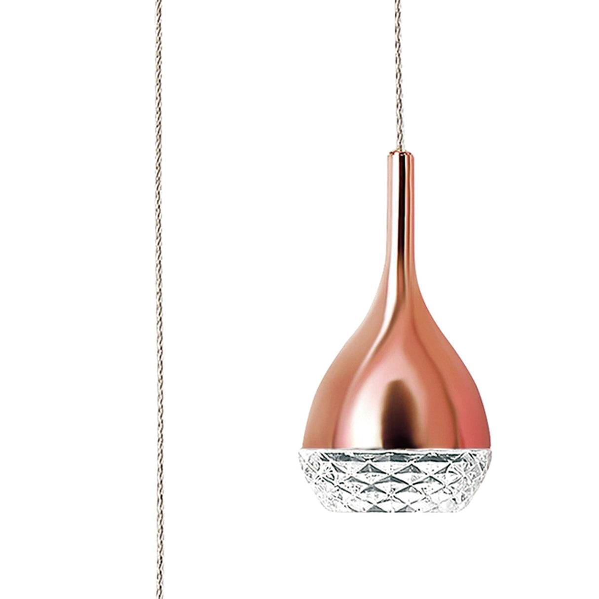 Khalifa 12.8cm 1 Light GU10 Pendant Light - Copper