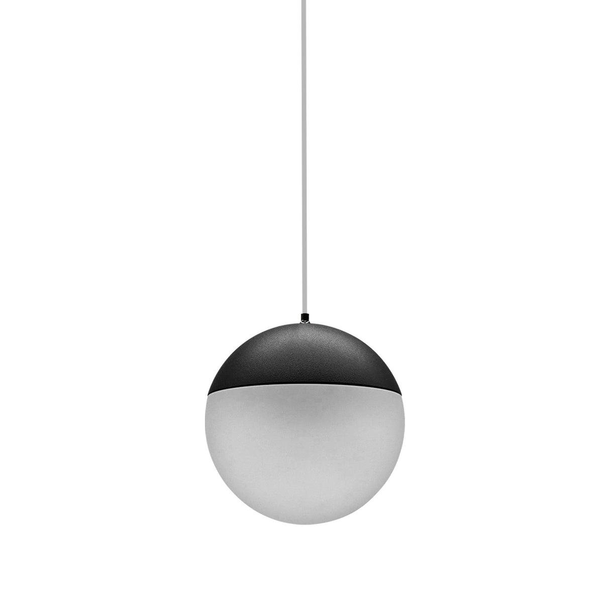 Kilda 9.5cm Surface LED Pendant Light 10W 3000K - Black